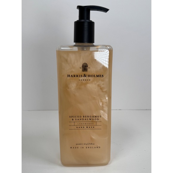 Harris & Holmes Other - Harris & Holmes London Spiced Bergamot Sandalwood Hand Wash HTF 16.9 fl oz New